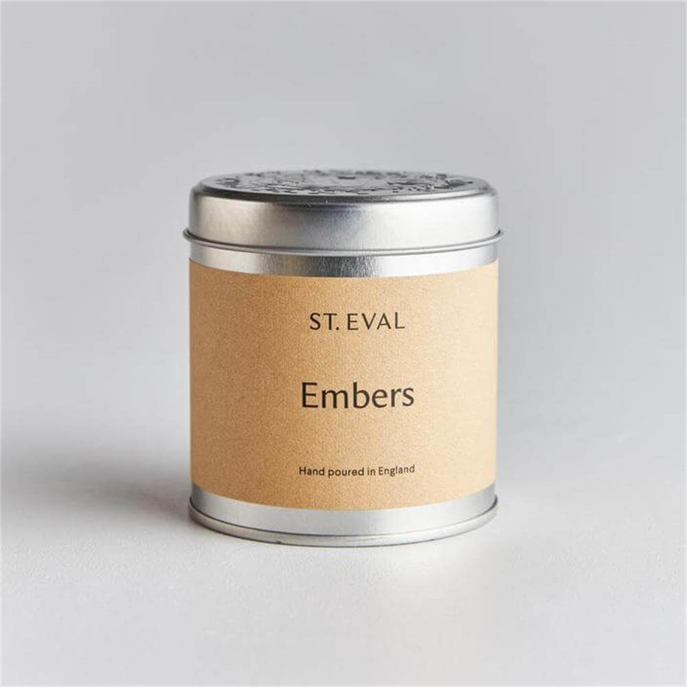 St Eval Embers Scented Tin Candle